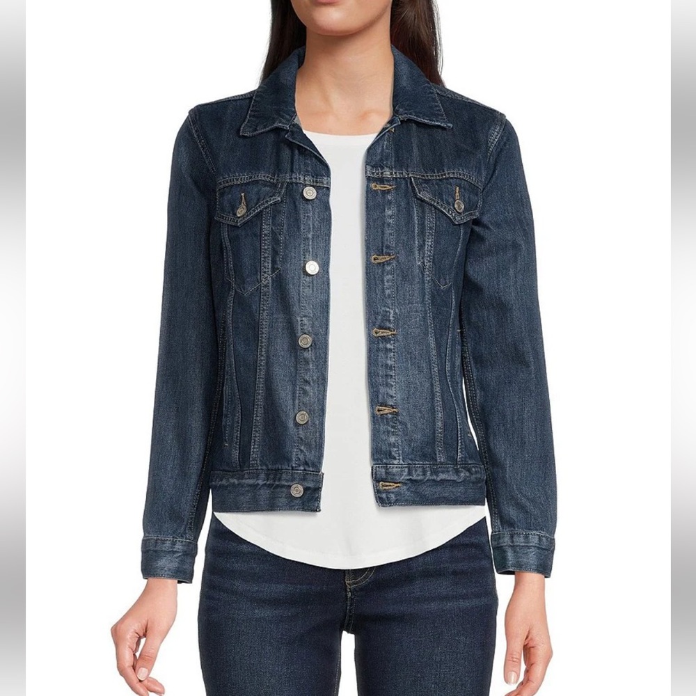 Lucky Brand “Tomboy Trucker” denim jacket